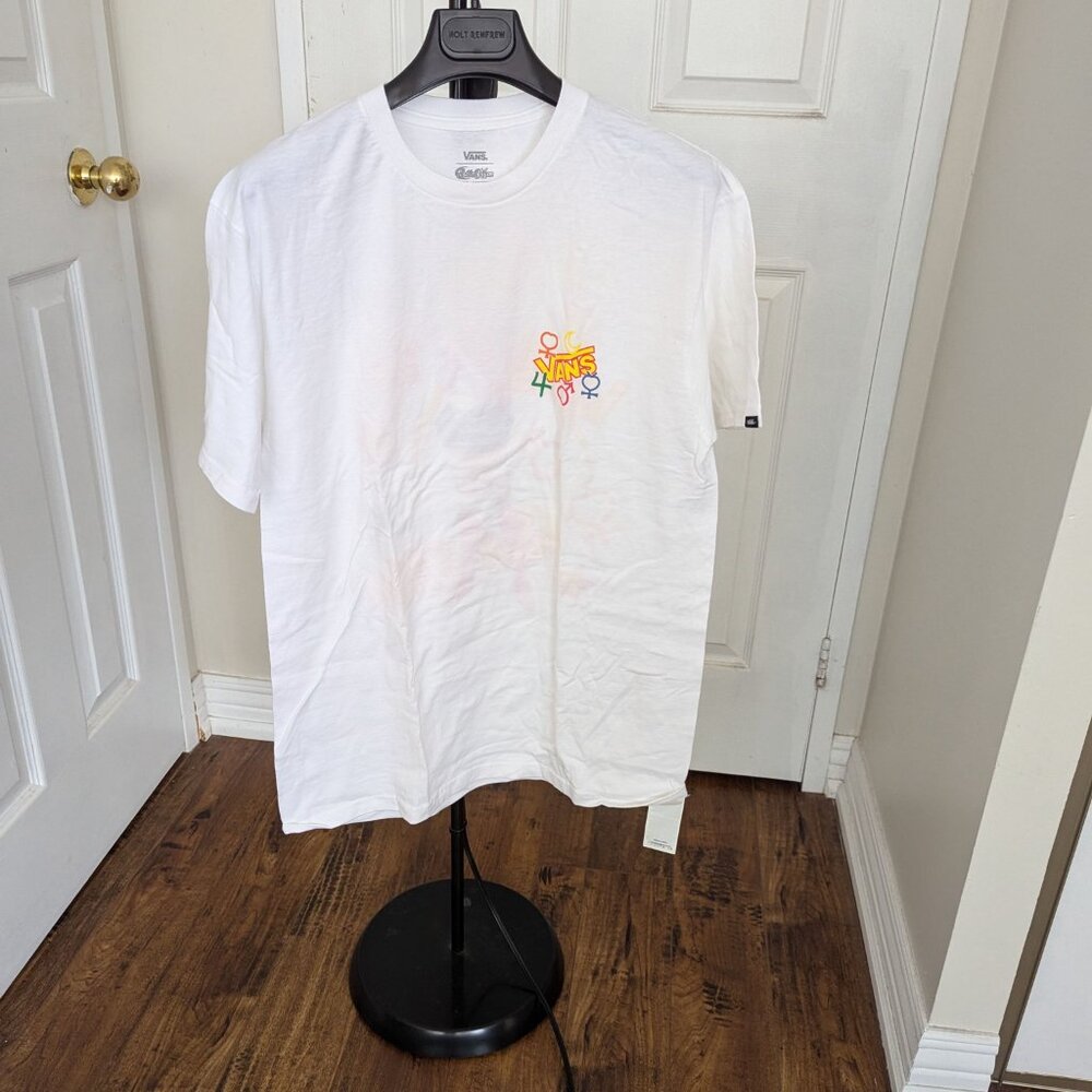 Vans and Sailor Moon t shirt white